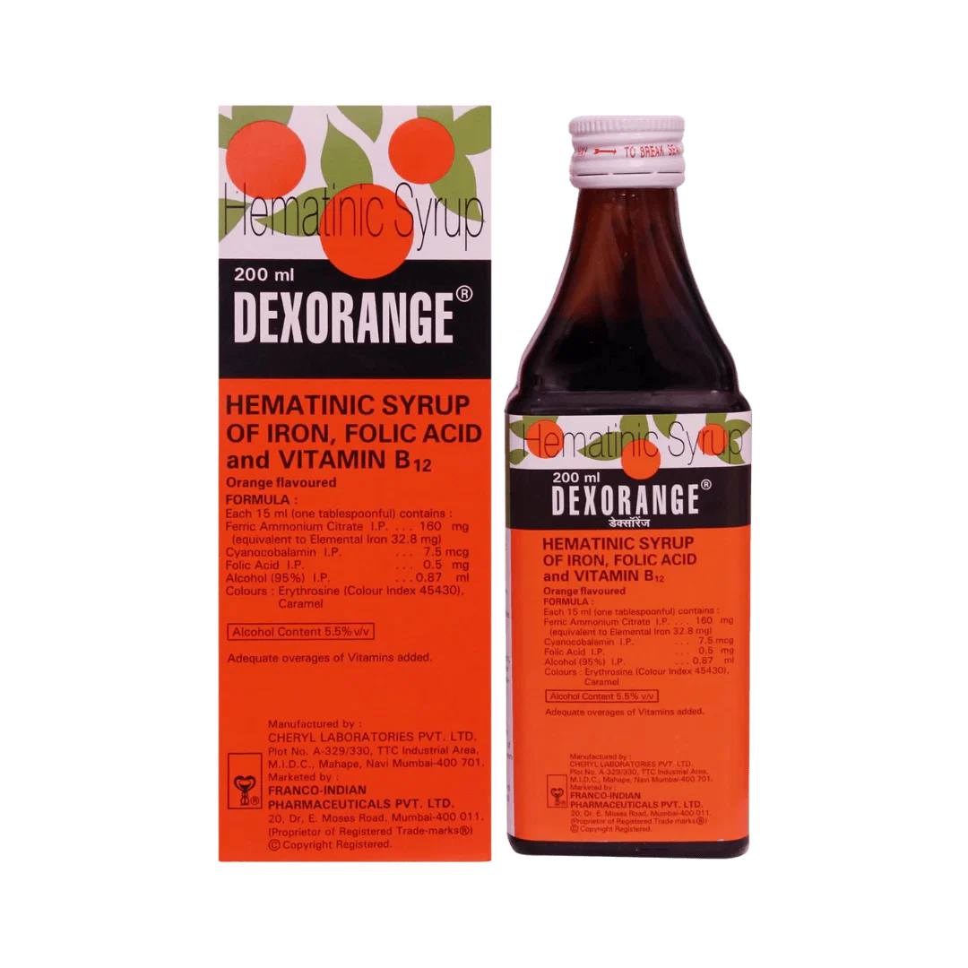 DEXORANGE SYRUP 200ML