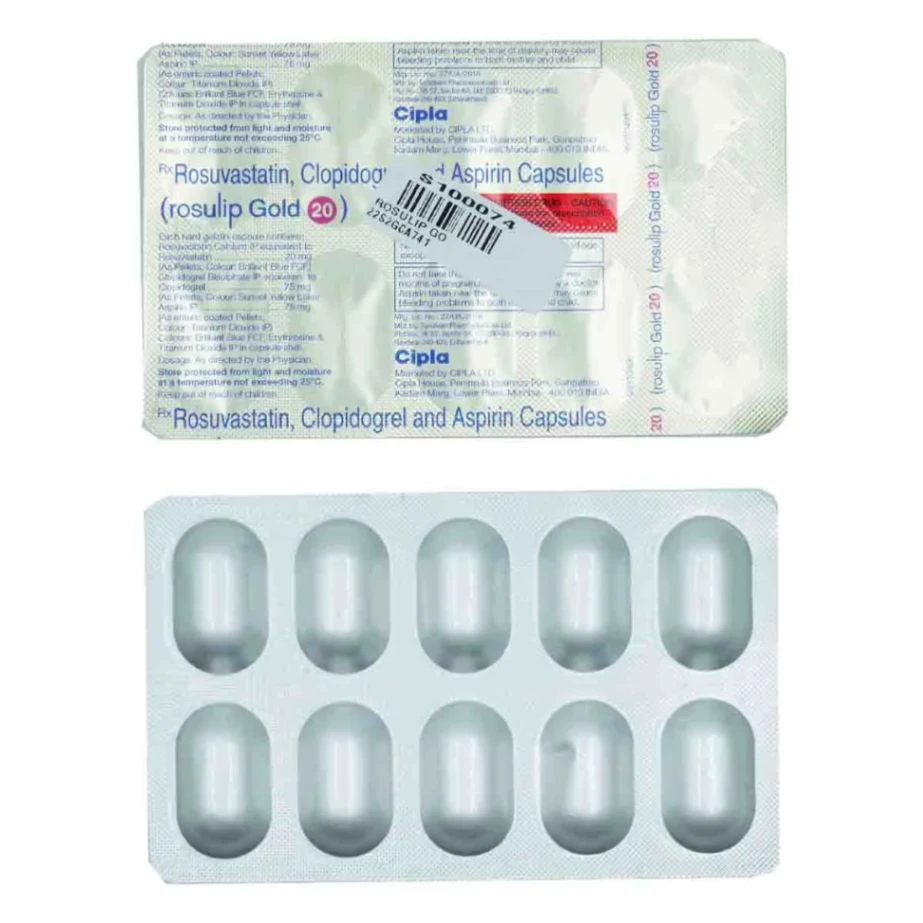 ROSULIP GOLD 20 TABLET 10TAB