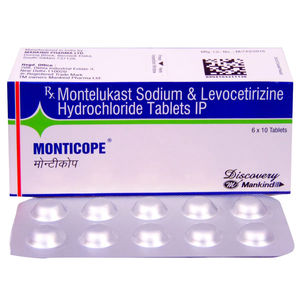 MONTICOPE TABLET 10TAB