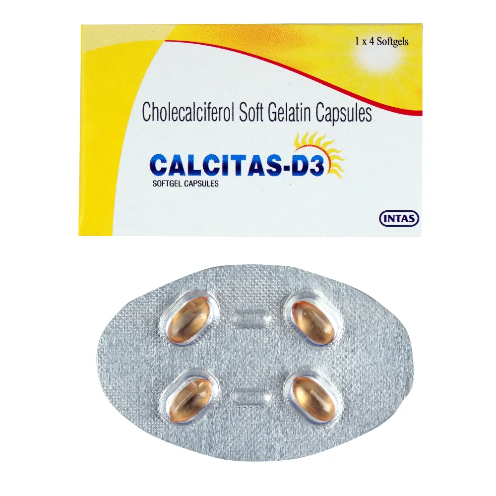 CALCITAS-D3 CAPSULE 4CAP