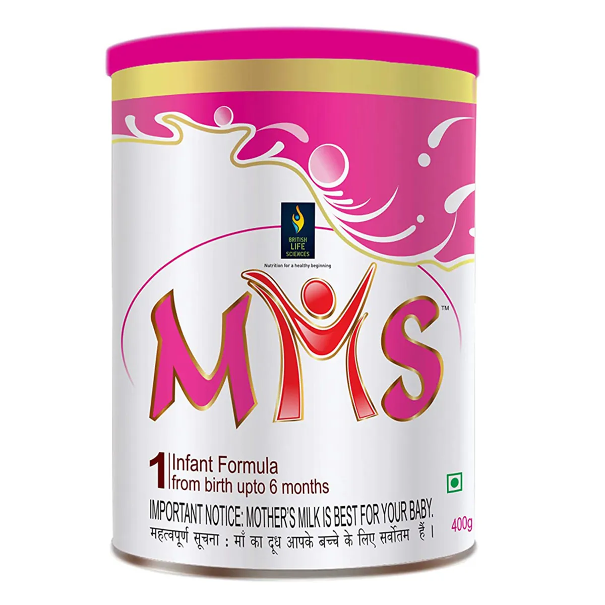 MMS STAGE 1 INFANT FORMULA 400GM