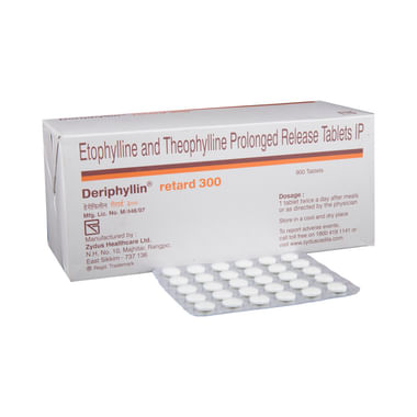 DERIPHYLLIN RETARD 300 TABLET 30TAB