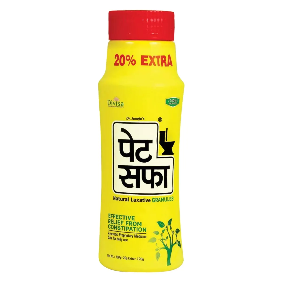PET SAFFA NATURAL LAXATIVE GRANULES 120GM