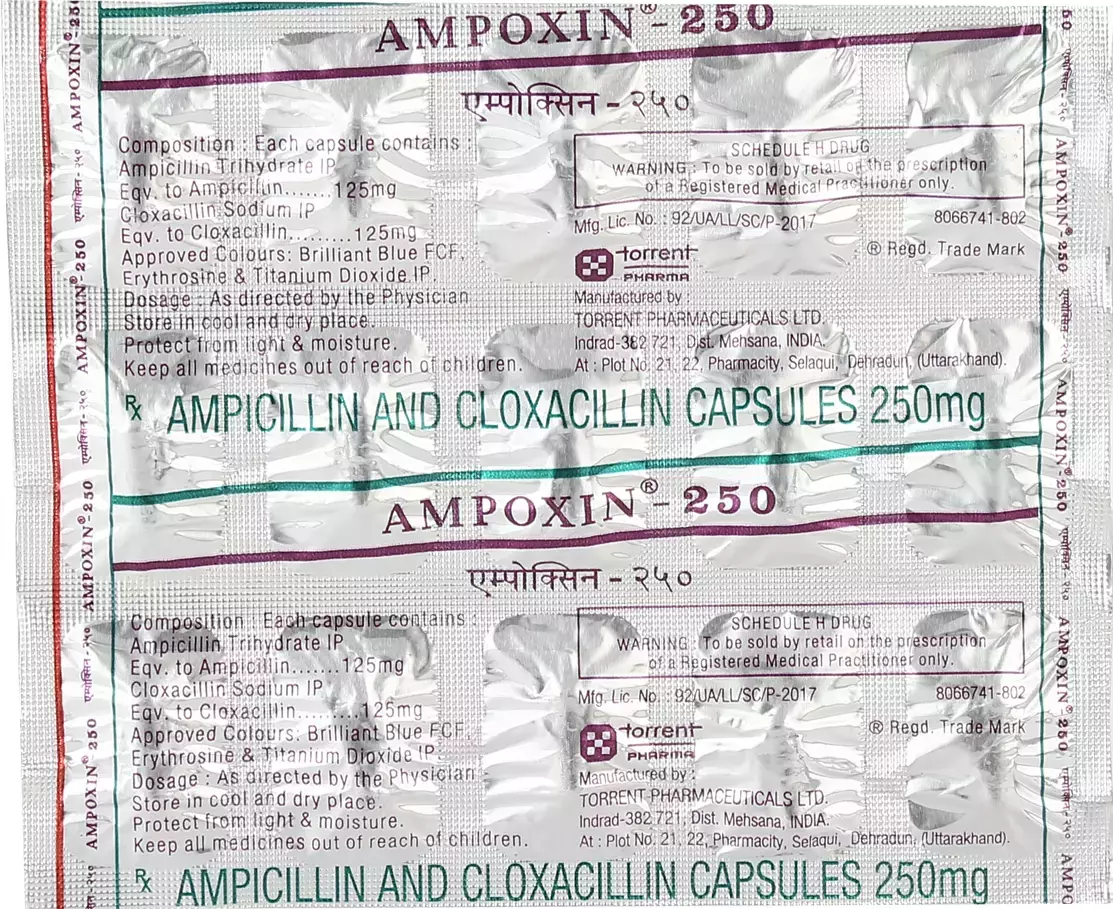 AMPOXIN CAPSULE 250MG 15CAP