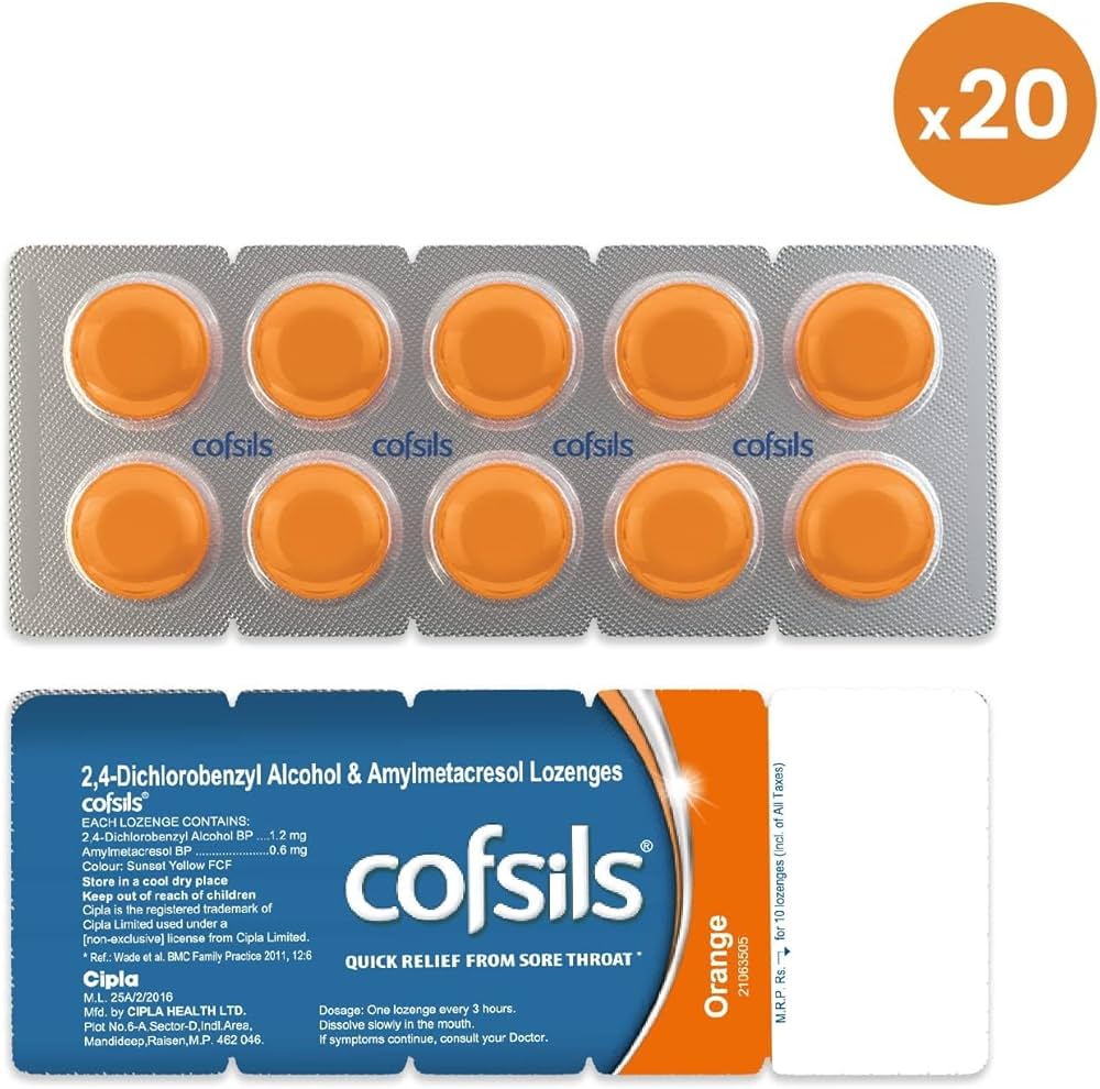 COFSILS LOZENGES TABLET 20TAB