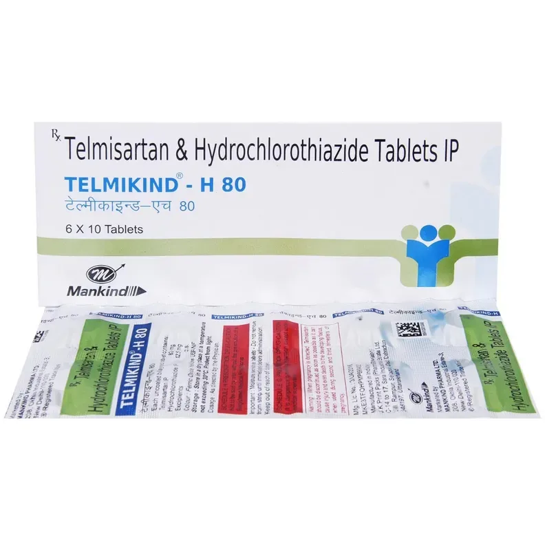 TELMIKIND-H 80 TABLET 10TAB