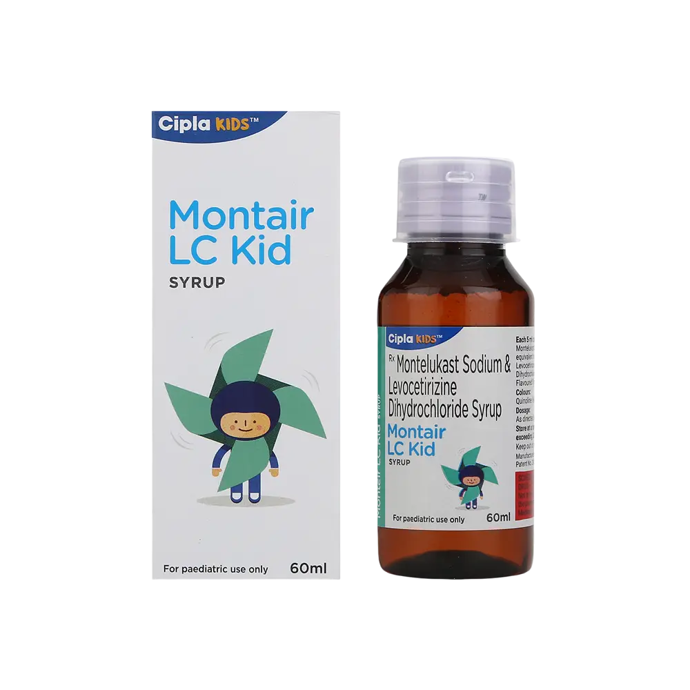 MONTAIR LC KID SYRUP 60ML
