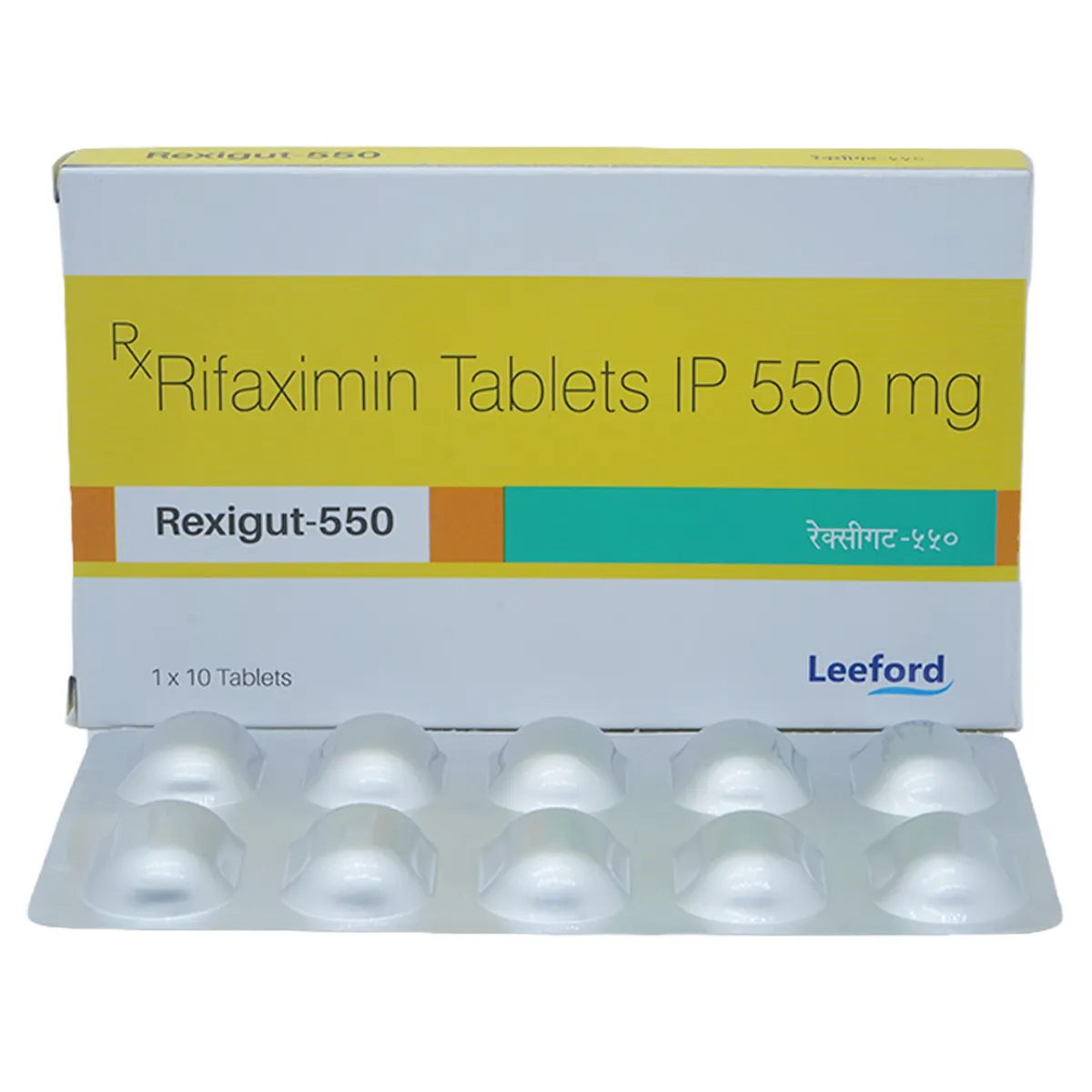 REXIGUT 550MG TABLET 10TAB