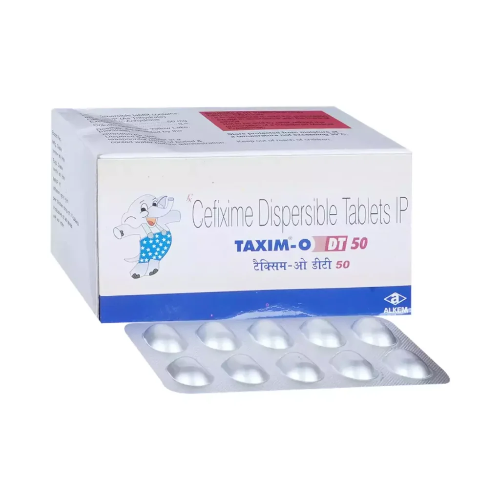 TAXIM-O 50MG DT TABLET 10TAB