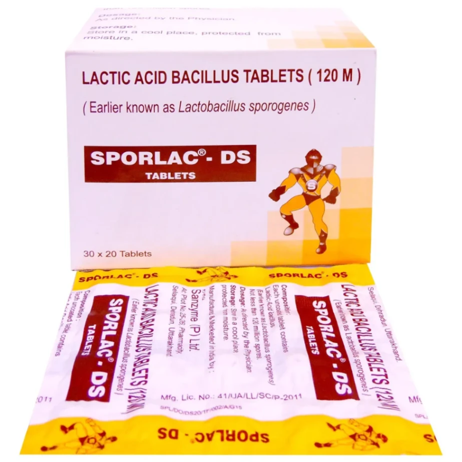 SPORLAC DS TABLET 20TAB