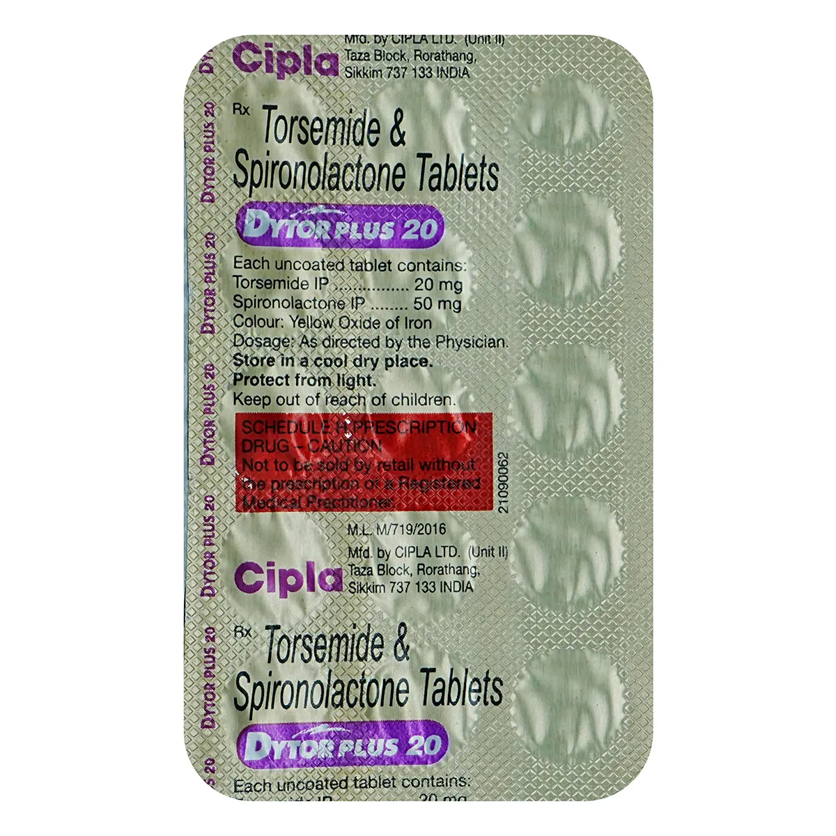 DYTOR PLUS 20 TABLET 10TAB