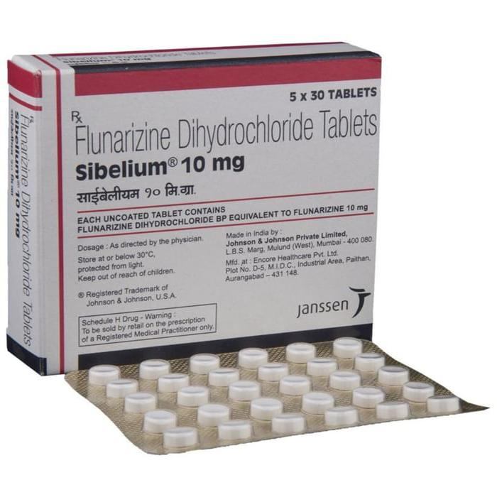 SIBELIUM 10MG TABLET 30TAB