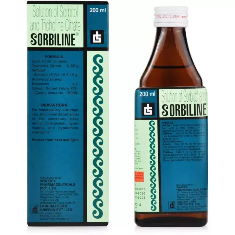 SORBILINE SYRUP 200ML