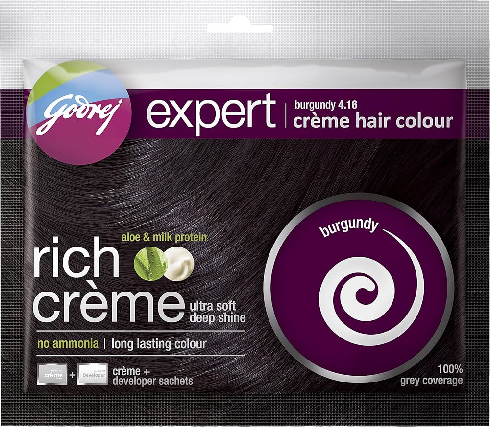 GODREJ EXPERT HAIR COLOUR SACHET BURGUNDY