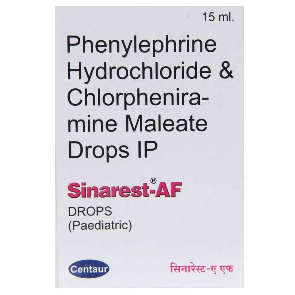 SINAREST AF DROPS 15ML