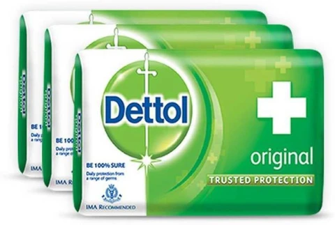 DETTOL SOAP SET ORIGINAL 3PCS 125GM