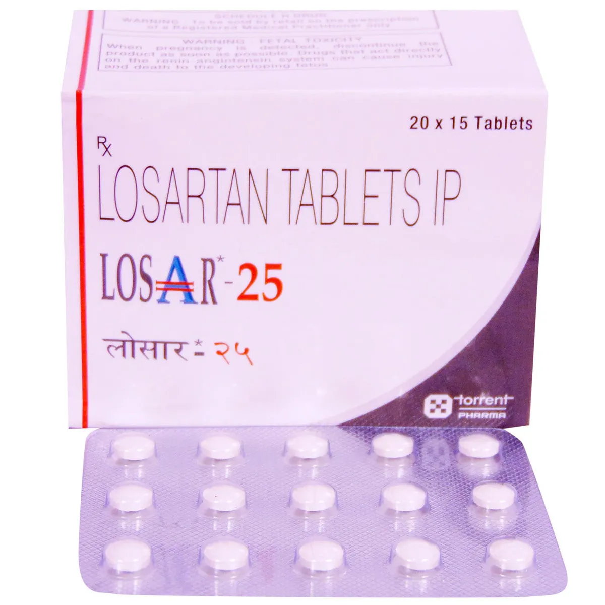 LOSAR 25MG TABLET 15TAB