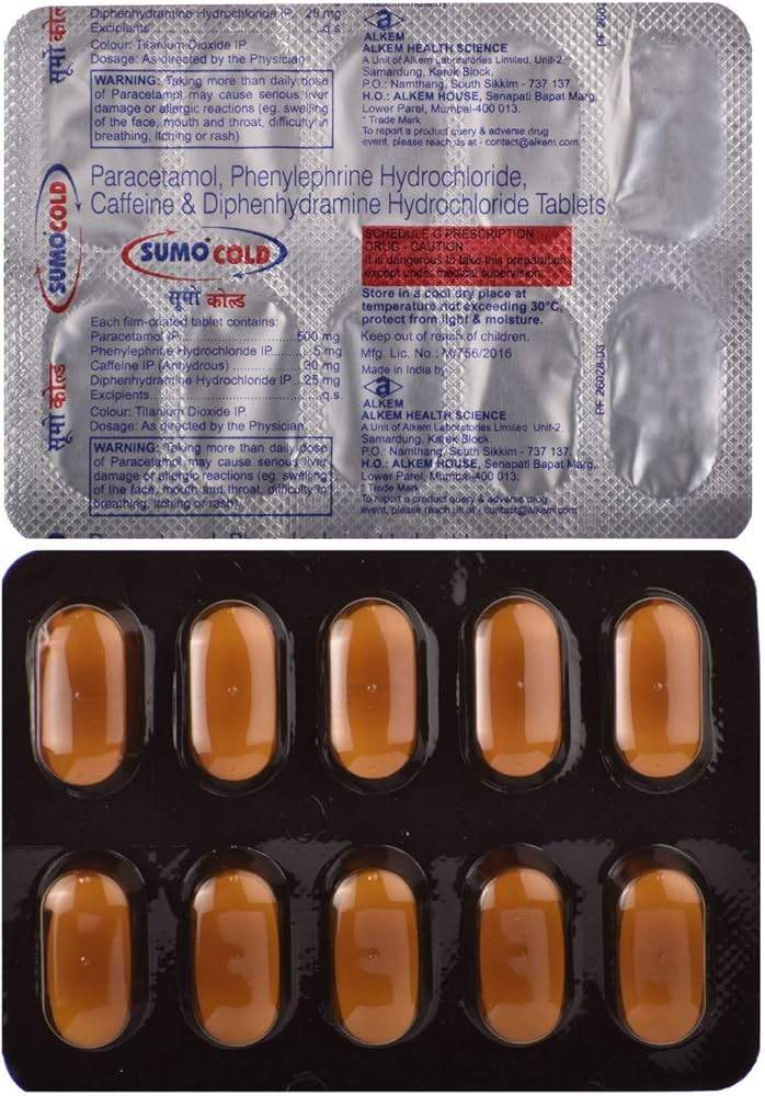 SUMO COLD TABLET 10TAB