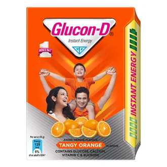 GLUCON-D ORANGE 200GM 