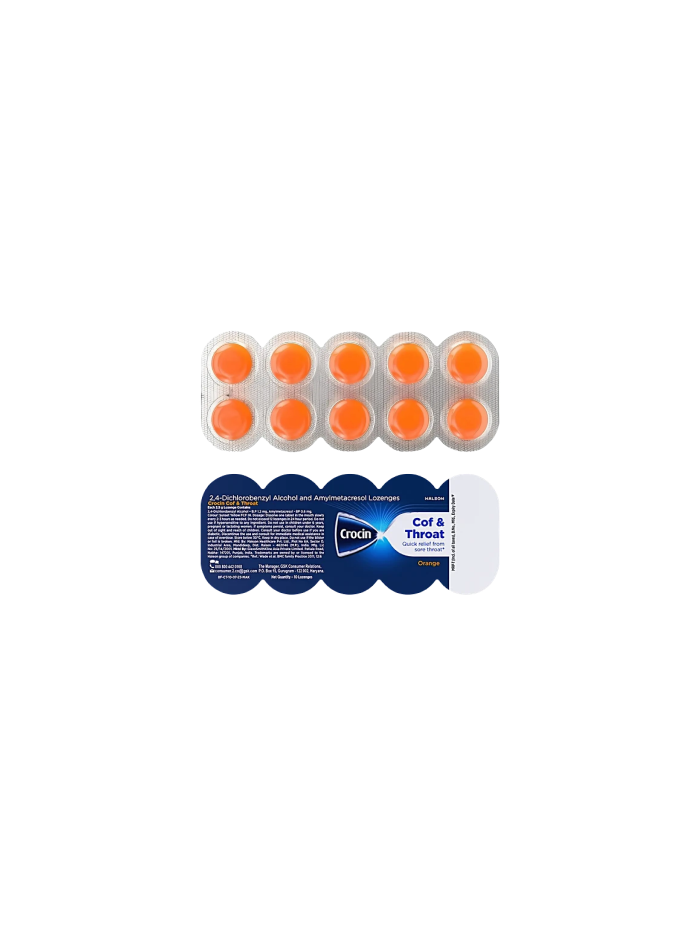 CROCIN LOZENGES O TABLET 10TAB
