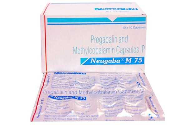 NEUGABA-M 75 CAPSULE 15CAP