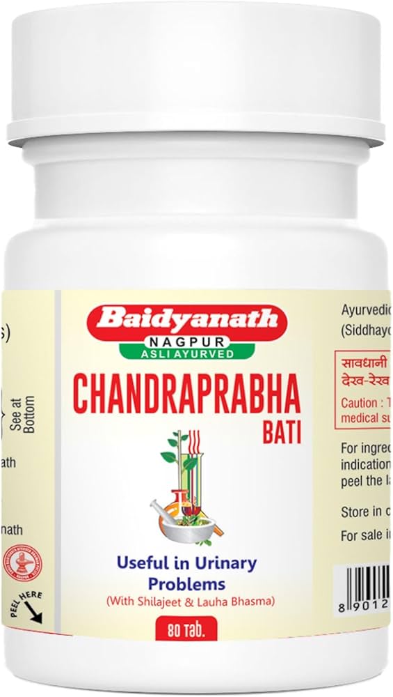 CHANDRAPRABHA BATI TABLET 80TAB