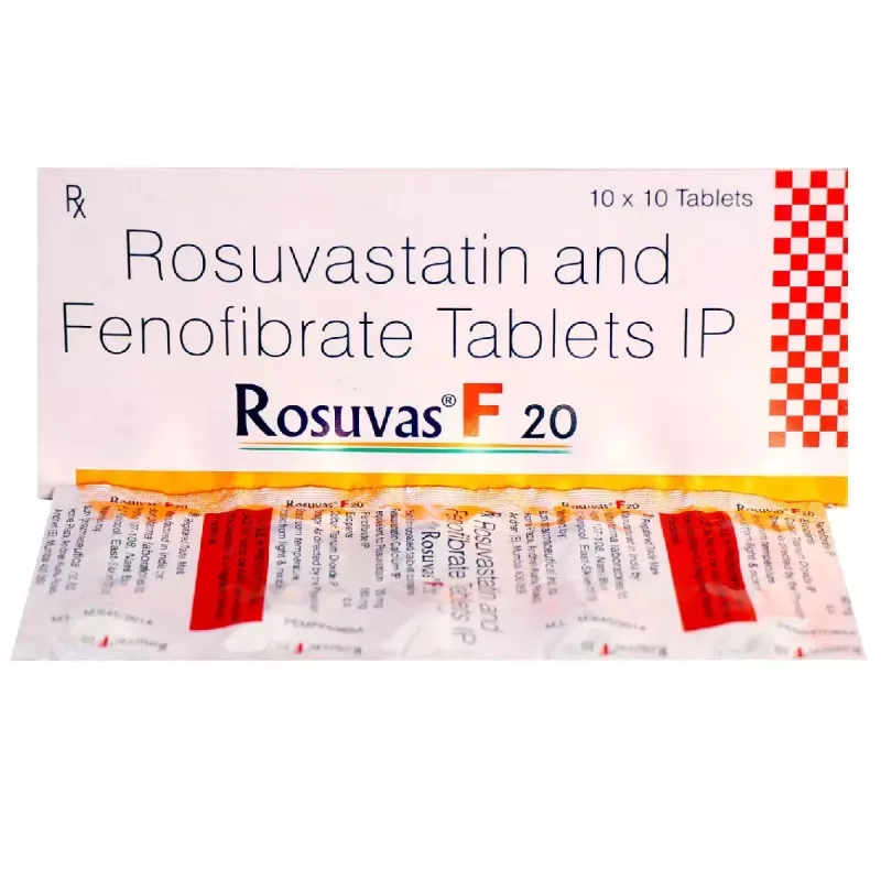 ROSUVAS F 20MG TABLET 10TAB