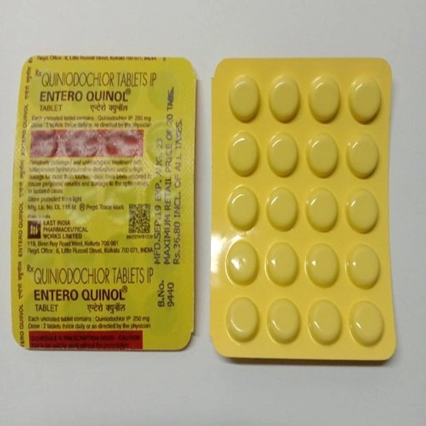 ENTEROQUINOL250MG TABLET 20TAB