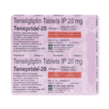 TENEPRIDE 20 TABLET 30TAB