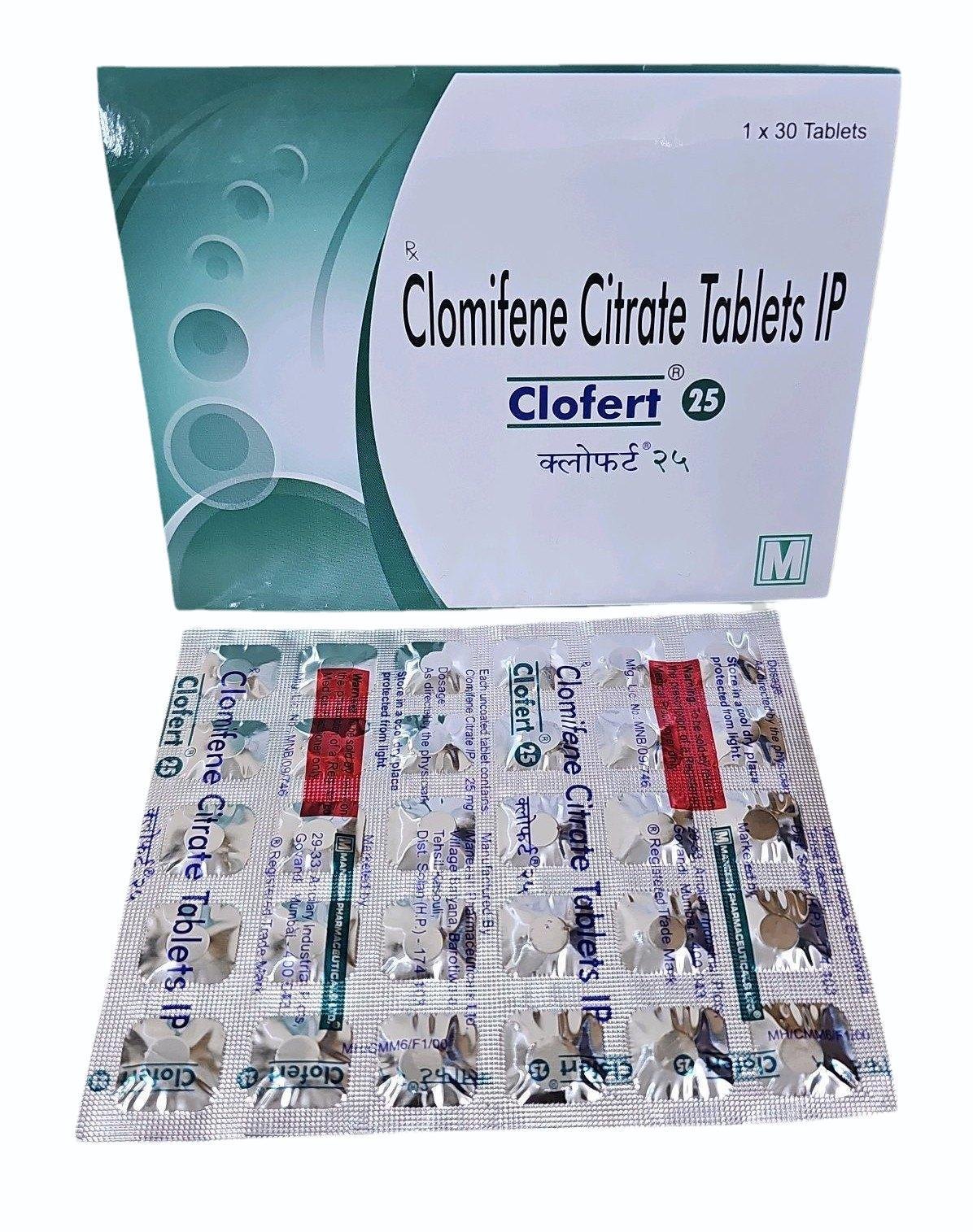 CLOFERT 25MG TABLET 30TAB