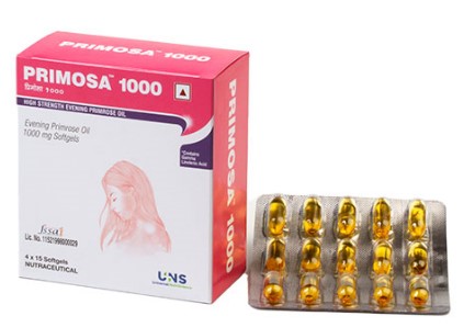 PRIMOSA 1000 EVENING PRIMROSE OIL SOFTGEL 15CAP