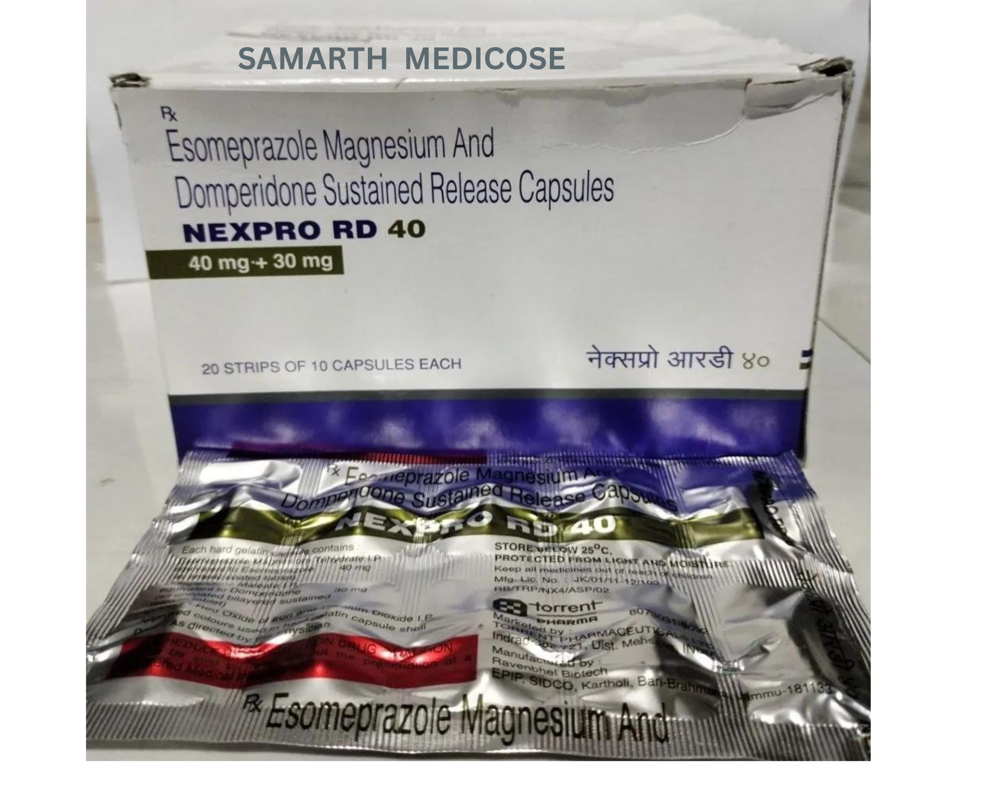 NEXPRO RD 40MG CAPSULE 10CAP