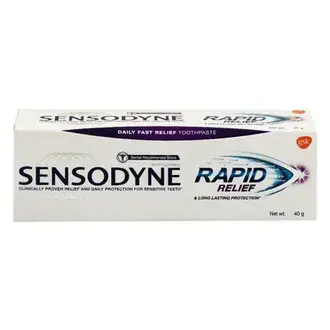 SENSODYNE RAPID RELIEF TOOTHPASTE 40GM