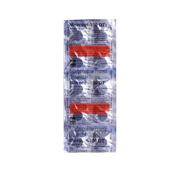 MICROCEF 100 DT TABLET 10TAB