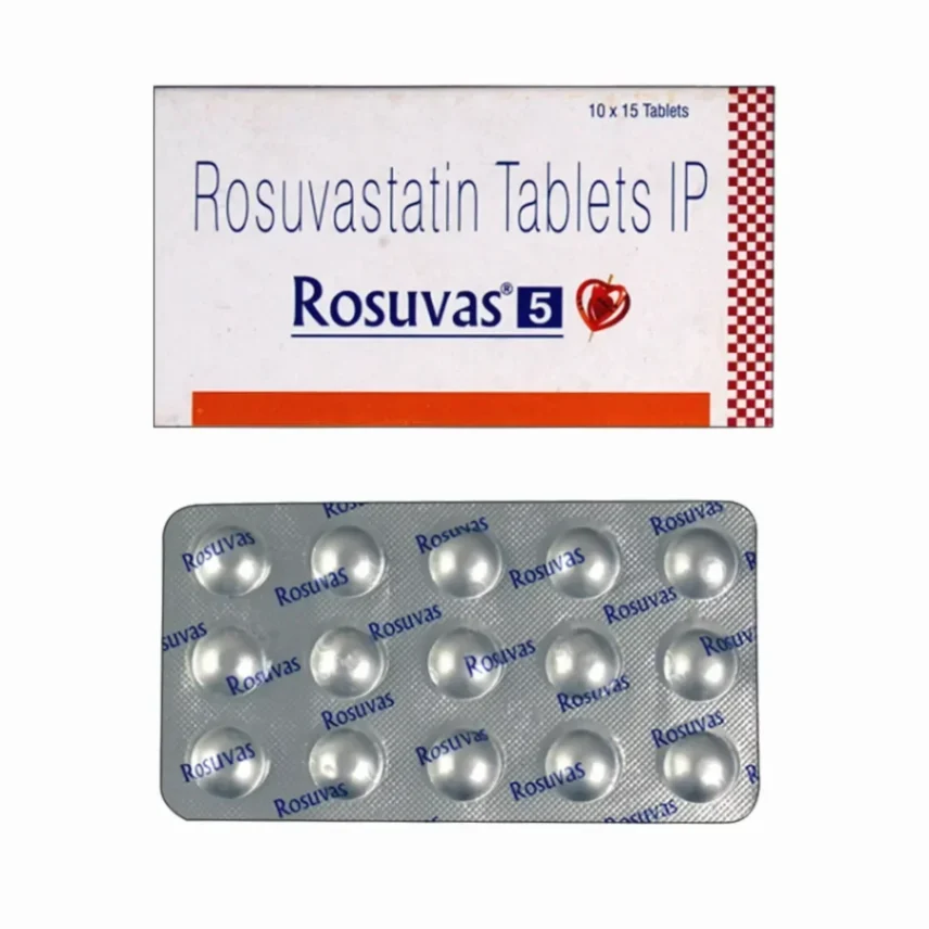 ROSUVAS 5MG TABLET 10TAB