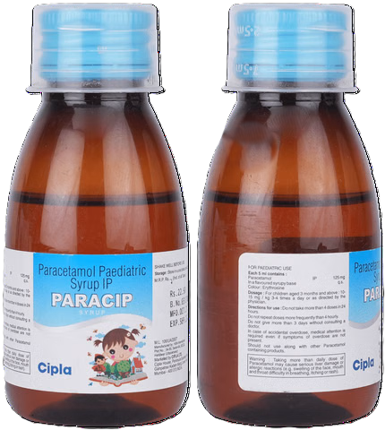 PARACIP 120MG SYRUP 60ML