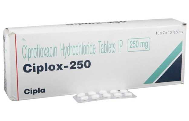 CIPLOX 250MG TABLET 10TAB