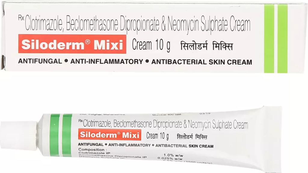 SILODERM MIXI CREAM 10 GM