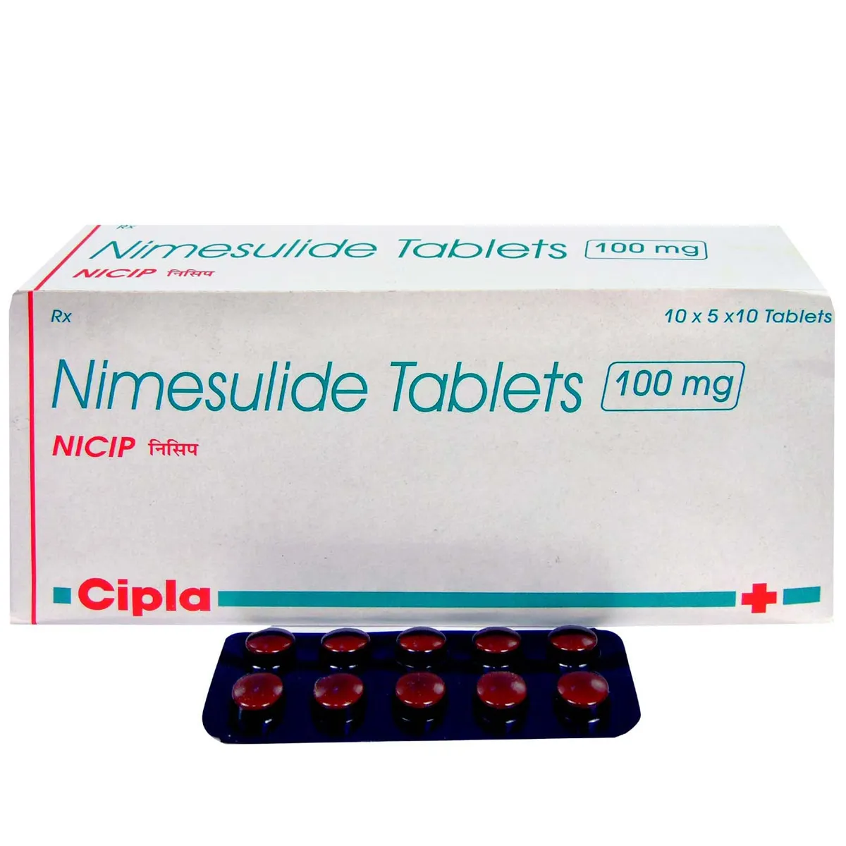 NICIP 100MG TABLET 10TAB
