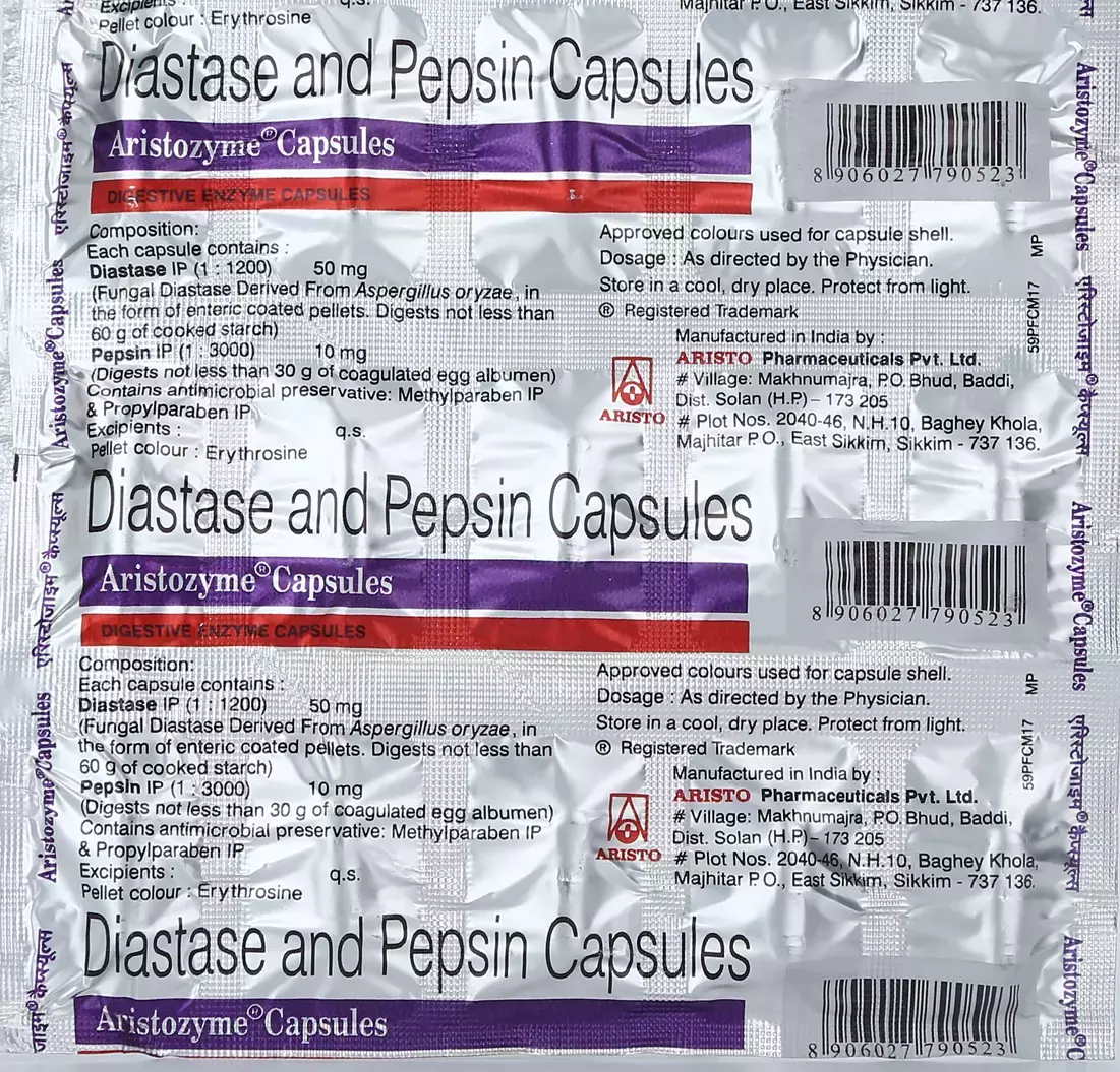 ARISTOZYME CAPSULE 15CAP