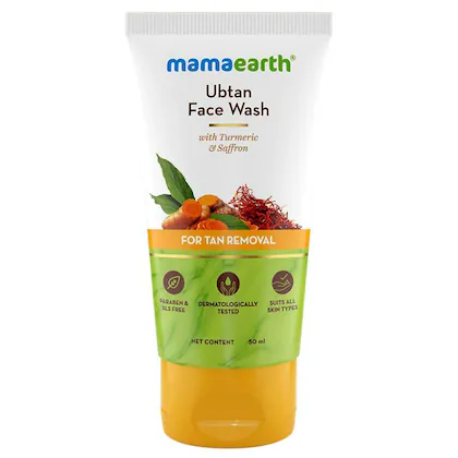 MAMAEARTH UBTAN FACEWASH 50ML