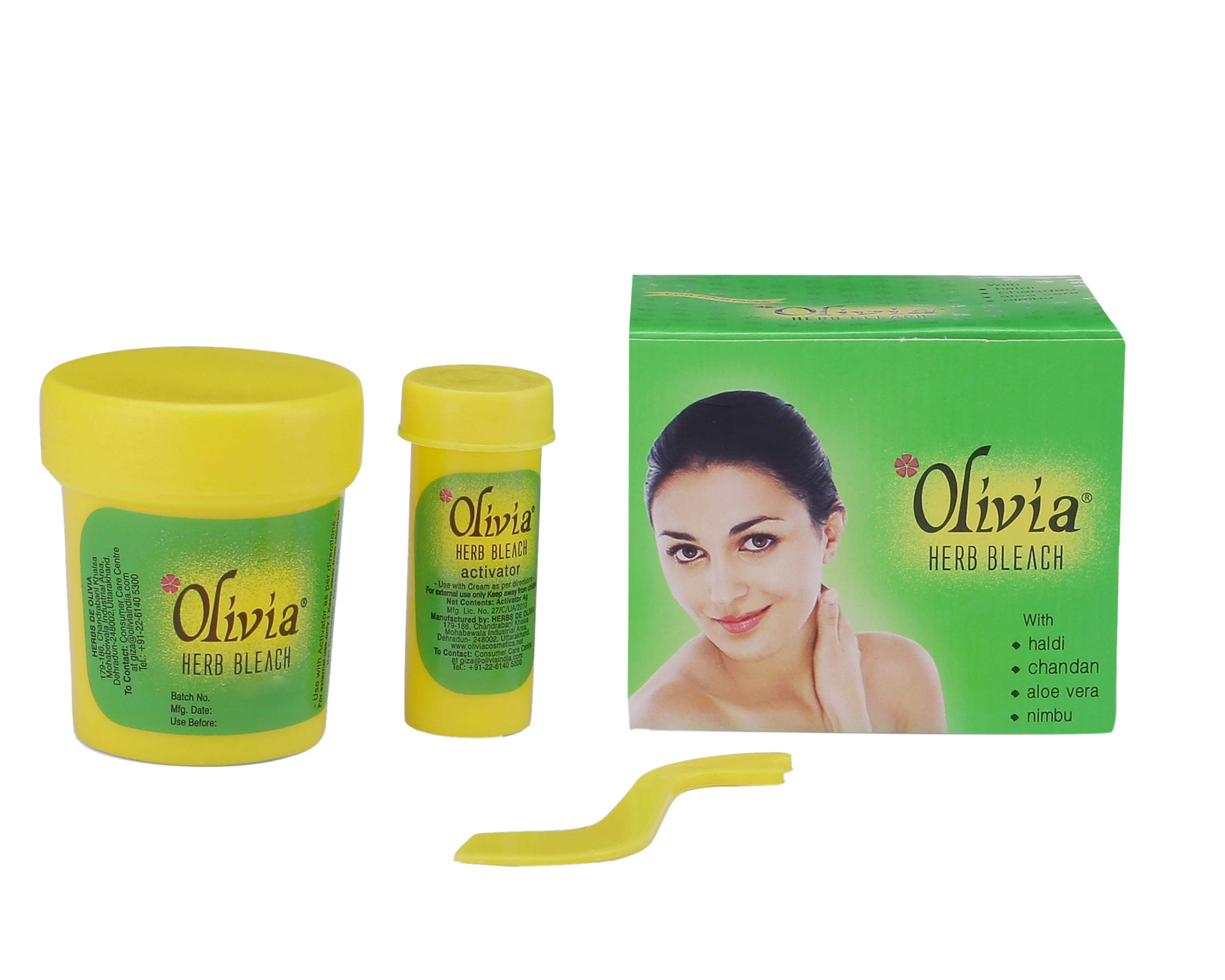 OLIVIA HERBAL BLEACH CREAM 8GM