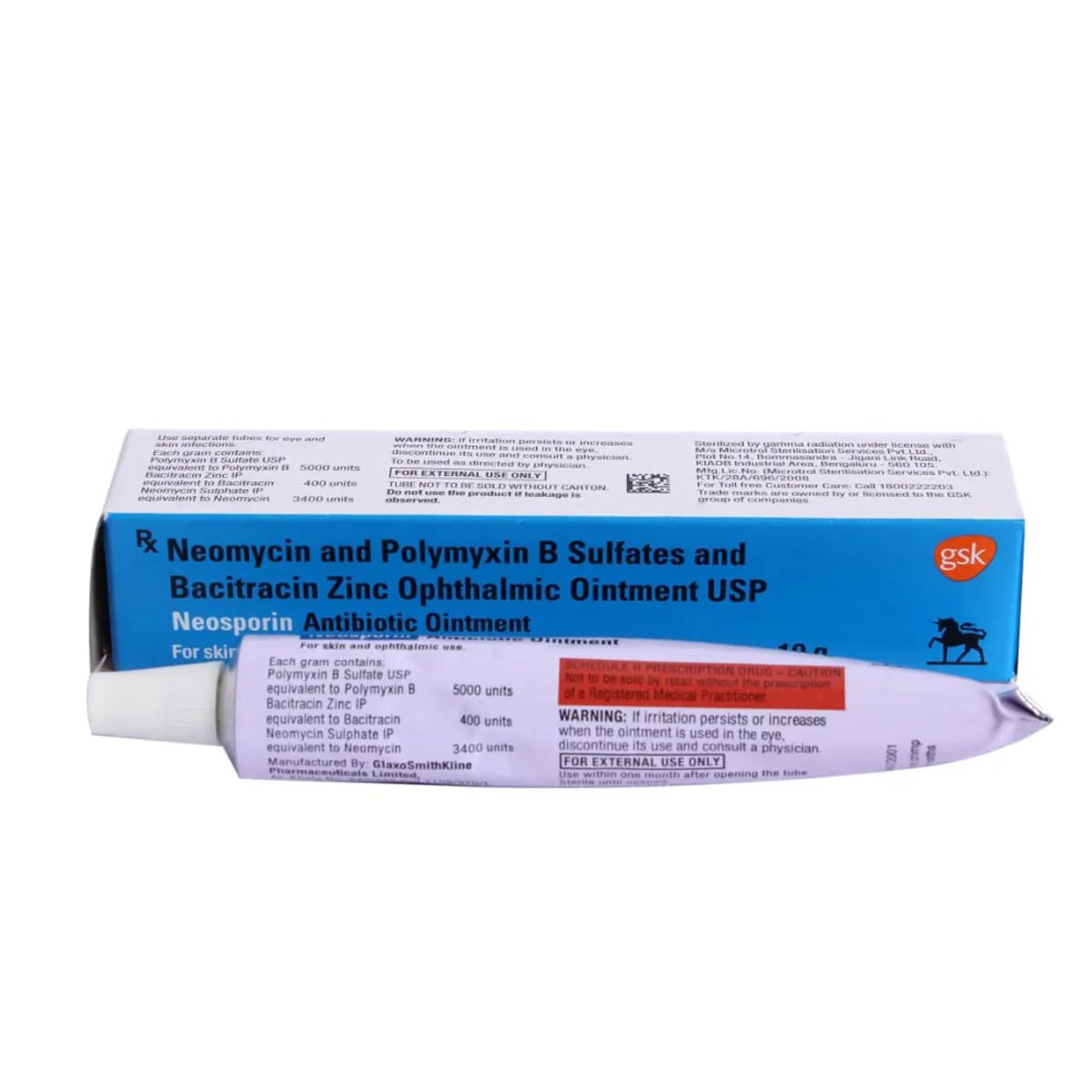 NEOSPORIN OINTMENT 10GM 