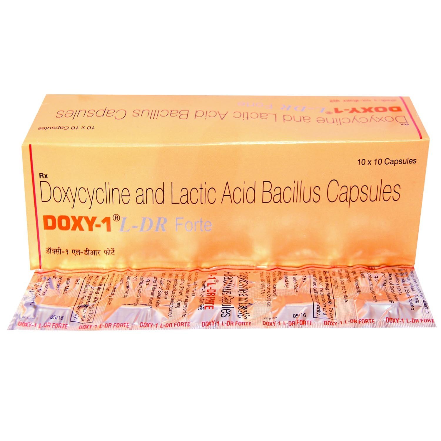 DOXY-1 L DR FORTE CAPSULE 10CAP